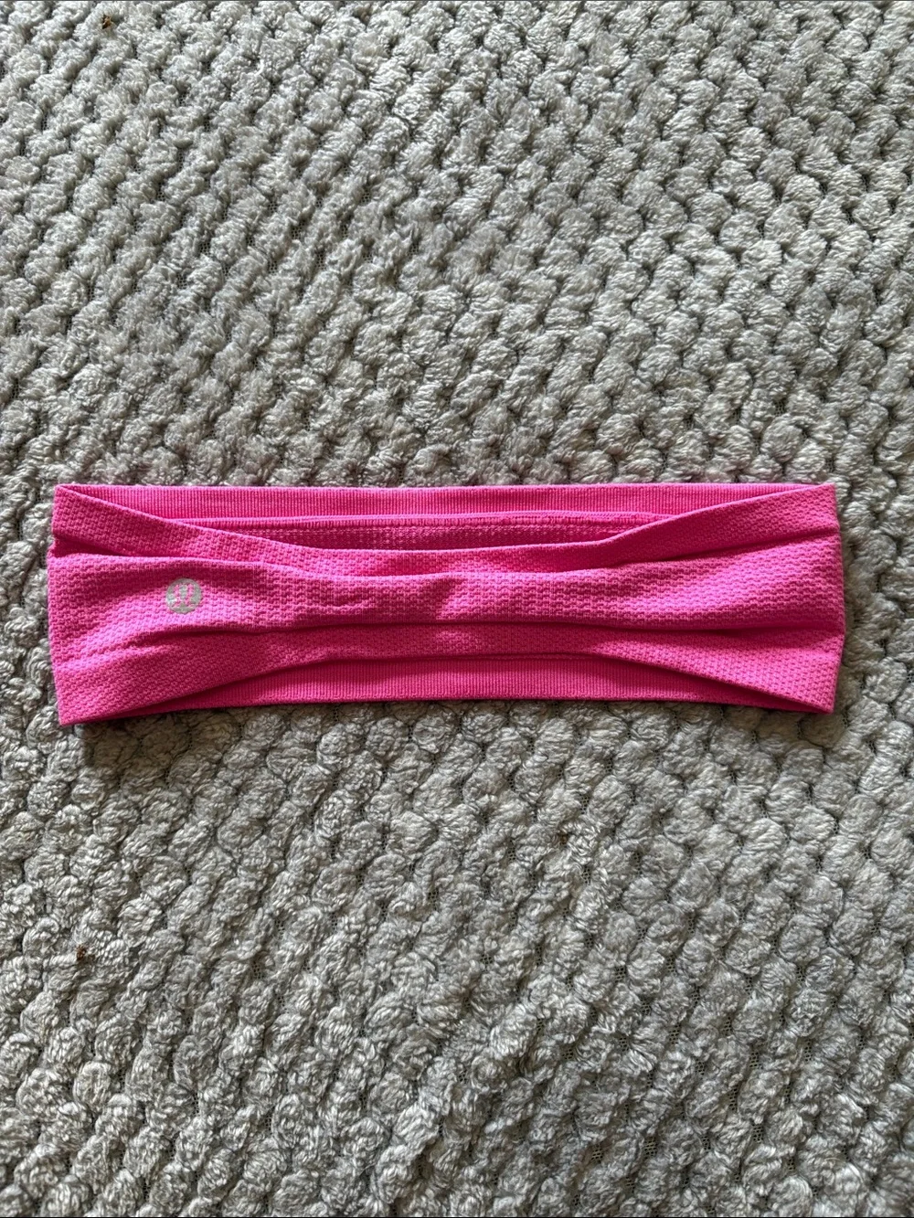 lululemon athletica Hot Pink Stretch Performance Headband
